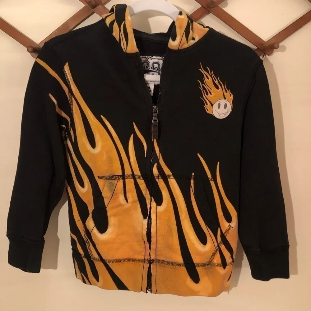 3/$25 🙌🏼 Children’s Place Boy Distress Flame Hoodie